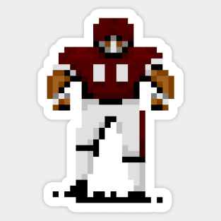 16-Bit Football - College Station Sticker